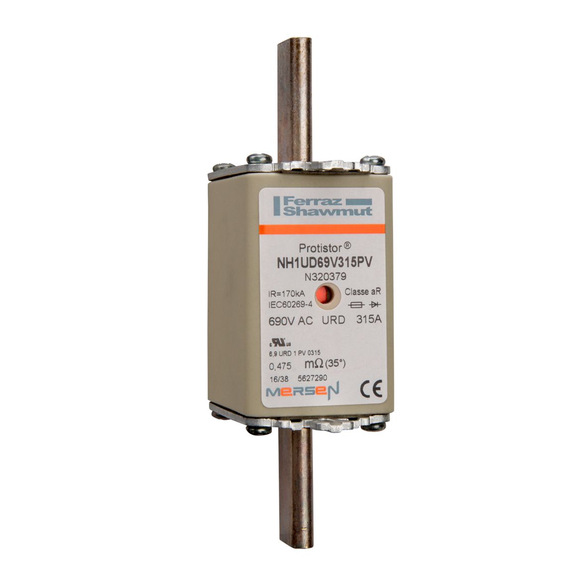 N320379 - Size 1 aR 690VAC aR 315 A 690VAC